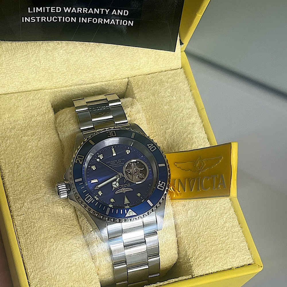 Invicta Silver Pro Diver Watch